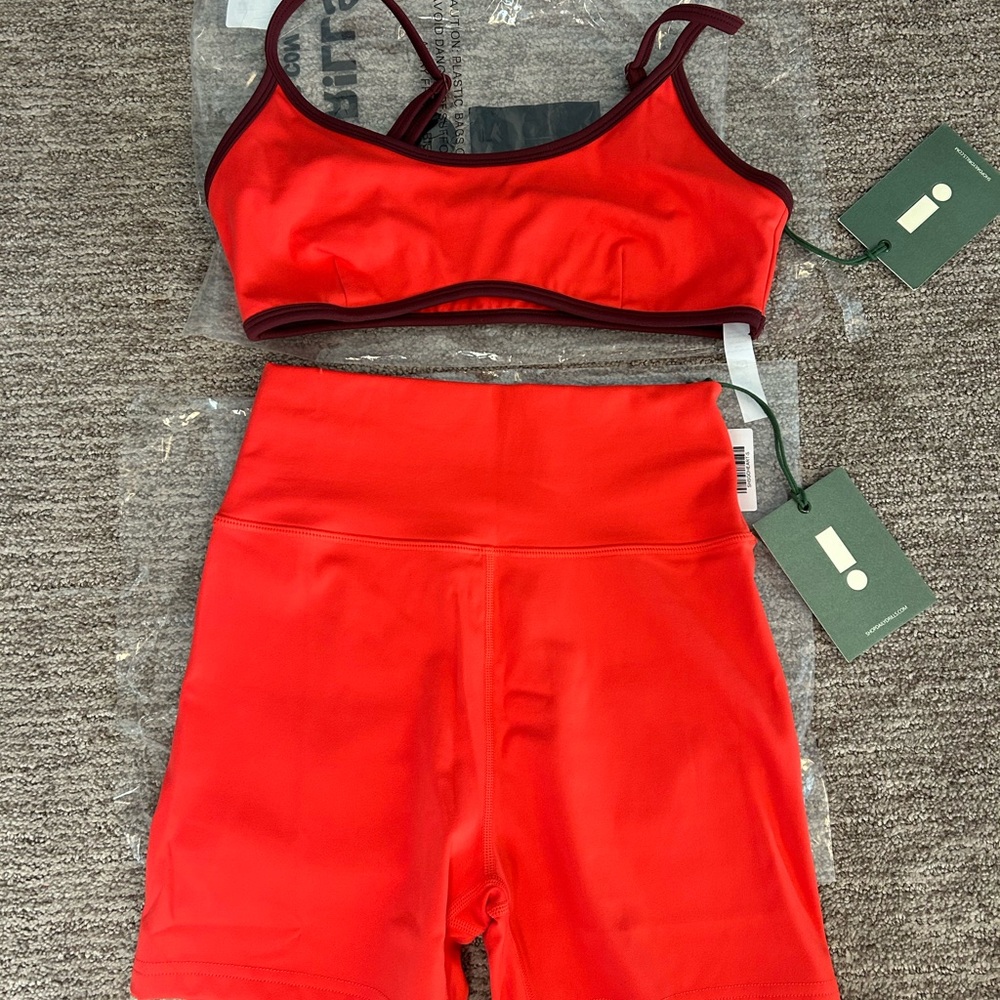 Daily Drills Scarlet Activewear Set